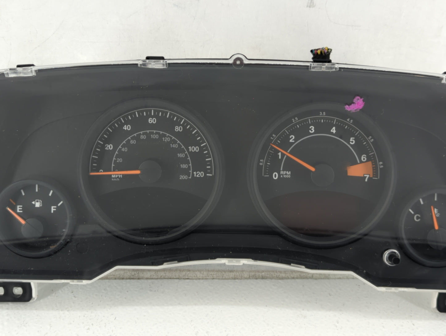 2013 Jeep Patriot Instrument Cluster Speedometer Gauges P/N:P68080402AF 56054258AD Fits OEM Used Auto Parts - Oemusedautopar