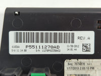2011-2017 Jeep Patriot Climate Control Module Temperature AC/Heater Replacement P/N:P55111278AD Fits OEM Used Auto Parts - O