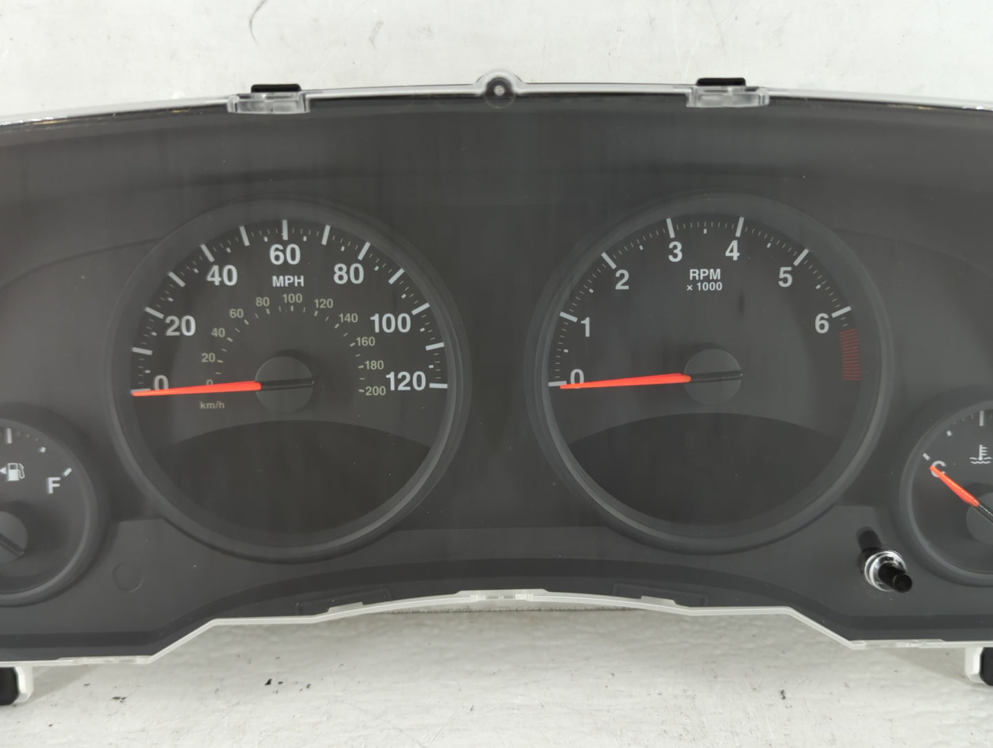 2013 Jeep Patriot Instrument Cluster Speedometer Gauges P/N:68080402AF Fits OEM Used Auto Parts - Oemusedautoparts1.com