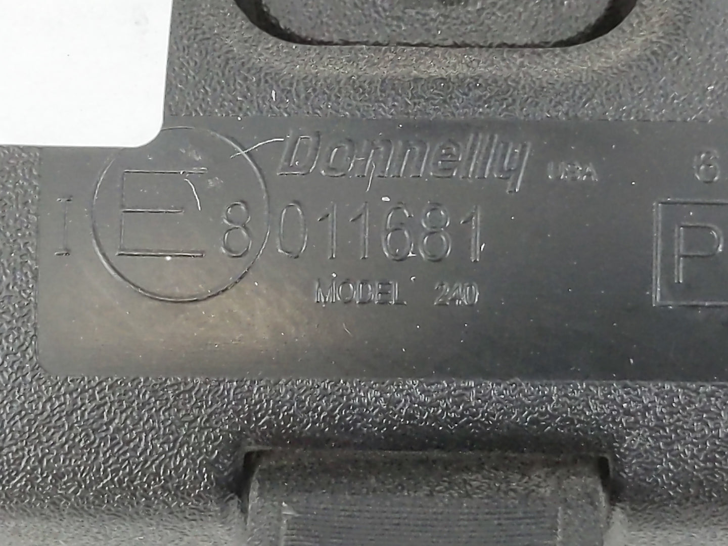 2001-2018 Jeep Wrangler Interior Rear View Mirror Replacement OEM P/N:E8011681 Fits OEM Used Auto Parts - Oemusedautoparts1.