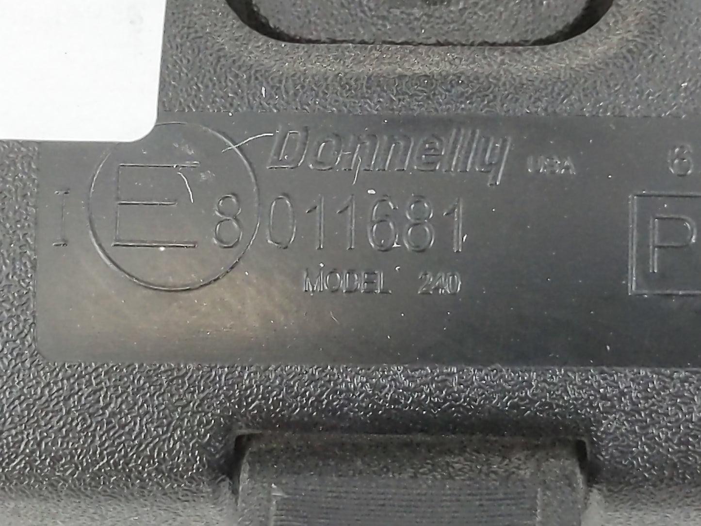 2001-2018 Jeep Wrangler Interior Rear View Mirror Replacement OEM P/N:E8011681 Fits OEM Used Auto Parts - Oemusedautoparts1.