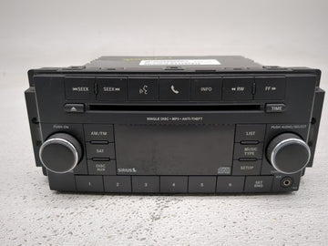 2012-2017 Jeep Wrangler Radio AM FM Cd Player Receiver Replacement P/N:P05091198AC P05091198AB Fits Fits 2012 2013 2014 2017