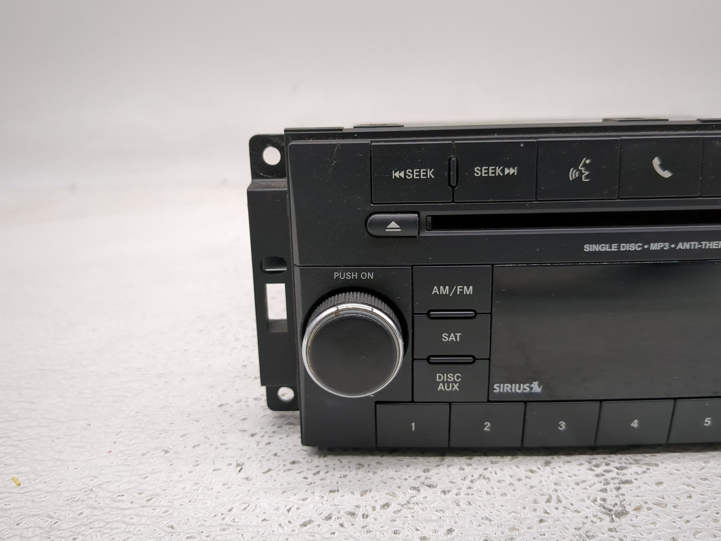 2012-2017 Jeep Wrangler Radio AM FM Cd Player Receiver Replacement P/N:P05091198AC P05091198AB Fits Fits 2012 2013 2014 2017