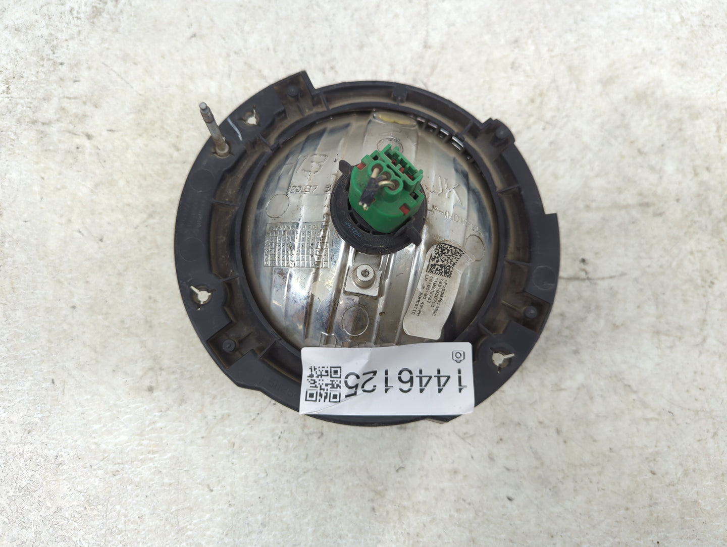 2007-2018 Jeep Wrangler Driver Left Oem Head Light Headlight Lamp Black - Oemusedautoparts1.com