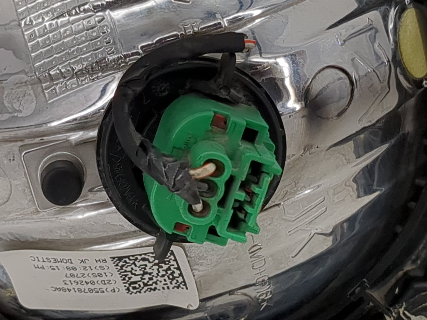 2007-2018 Jeep Wrangler Passenger Right Oem Head Light Headlight Lamp 1459112 - Oemusedautoparts1.com