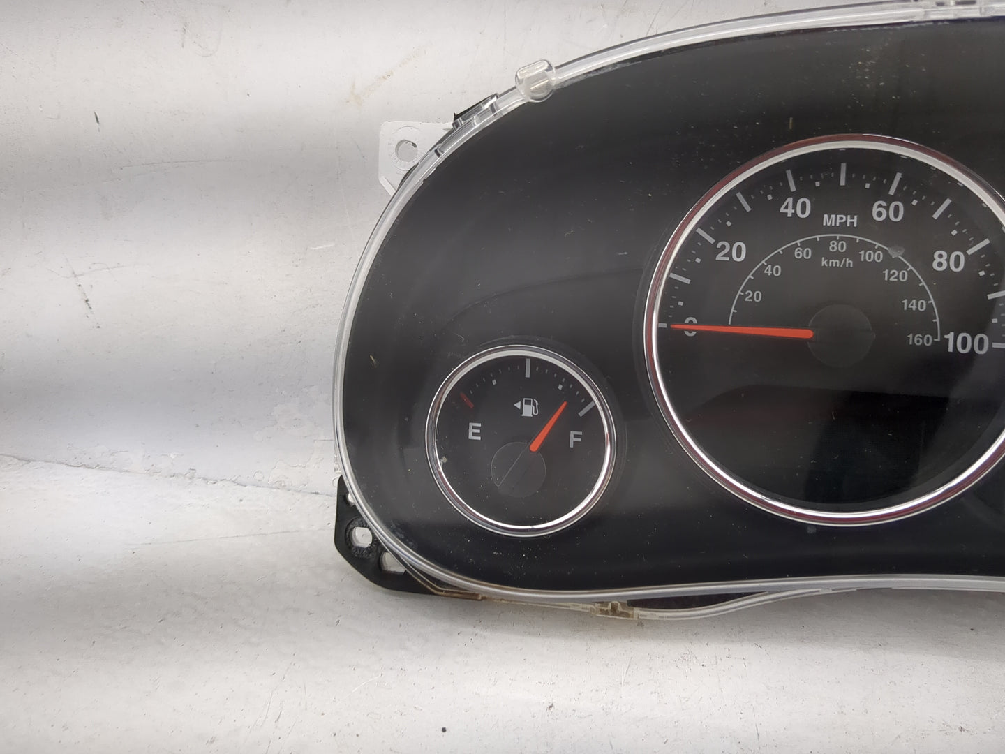 2013 Jeep Wrangler Instrument Cluster Speedometer Gauges P/N:05091413AD CR-0040-502-M0-CD Miles: Fits OEM Used Auto Parts - 