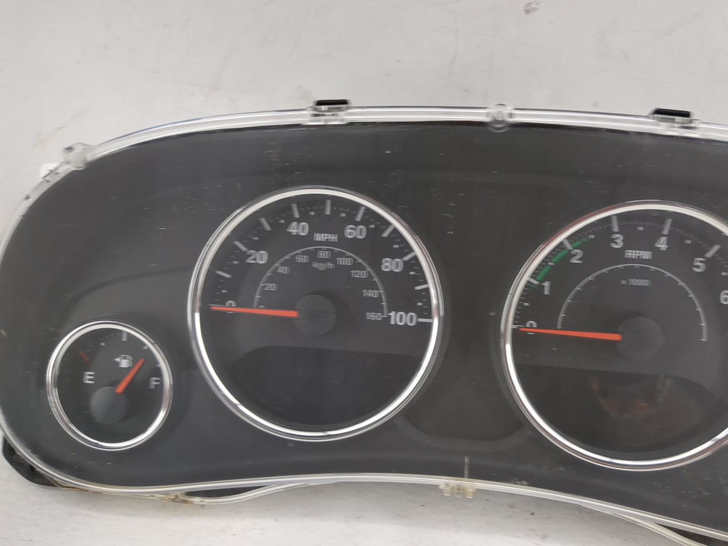 2013 Jeep Wrangler Instrument Cluster Speedometer Gauges P/N:05091413AD CR-0040-502-M0-CD Miles: Fits OEM Used Auto Parts - 
