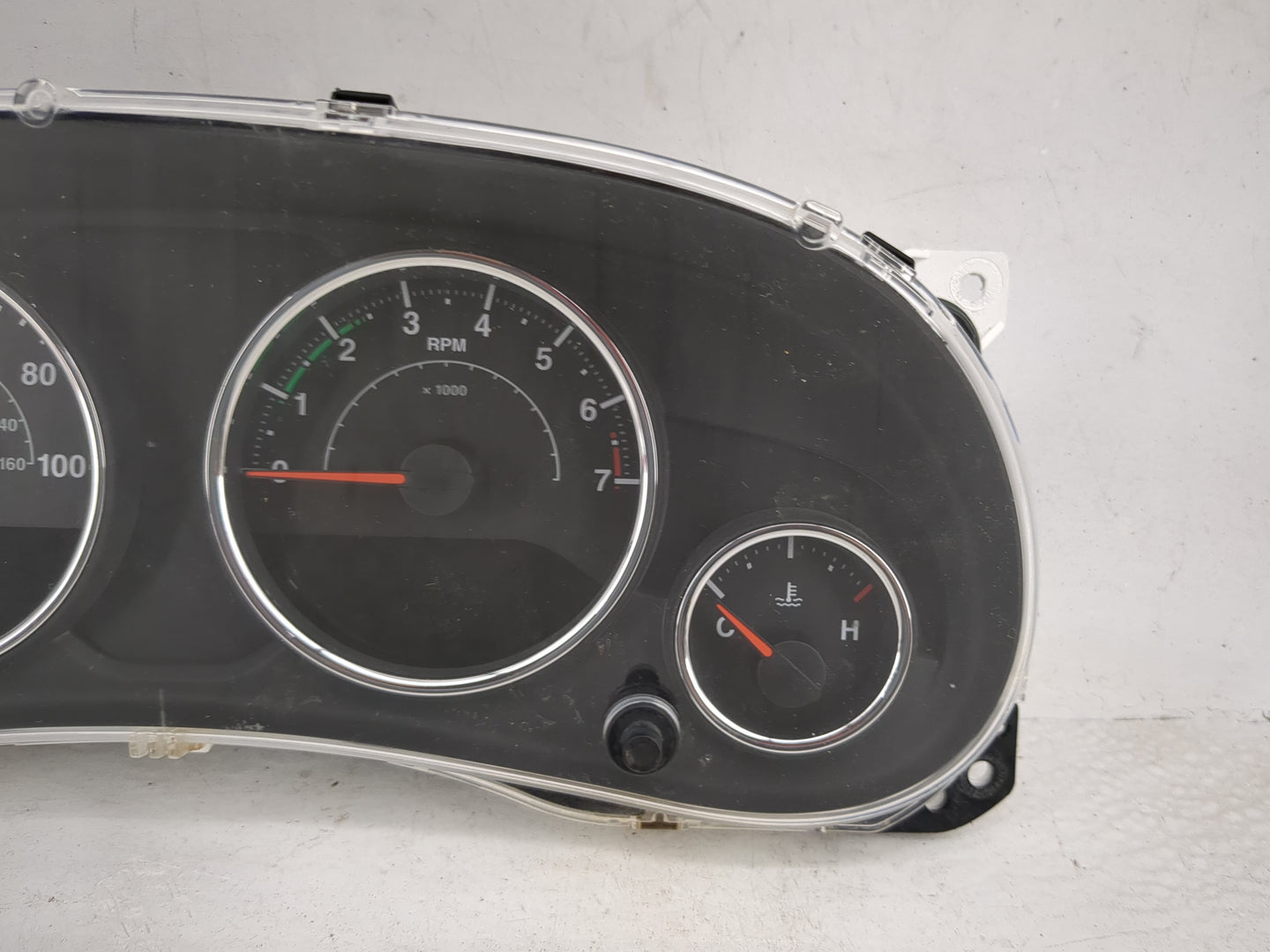 2013 Jeep Wrangler Instrument Cluster Speedometer Gauges P/N:05091413AD CR-0040-502-M0-CD Miles: Fits OEM Used Auto Parts - 