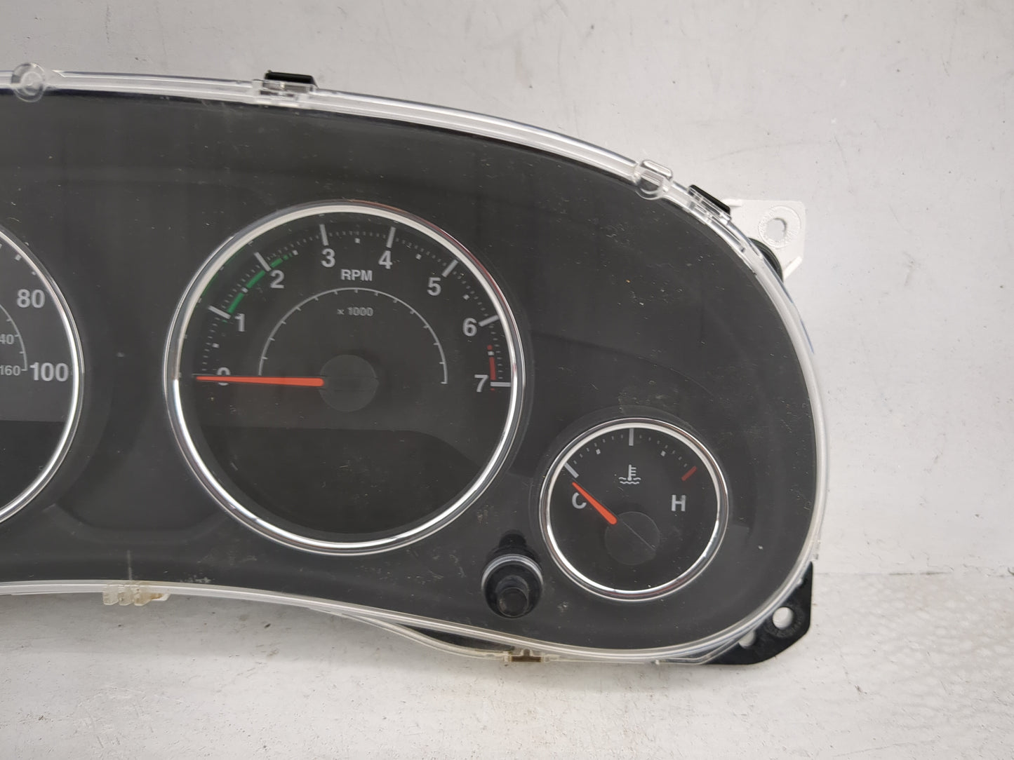 2013 Jeep Wrangler Instrument Cluster Speedometer Gauges P/N:05091413AD CR-0040-502-M0-CD Miles: Fits OEM Used Auto Parts - 