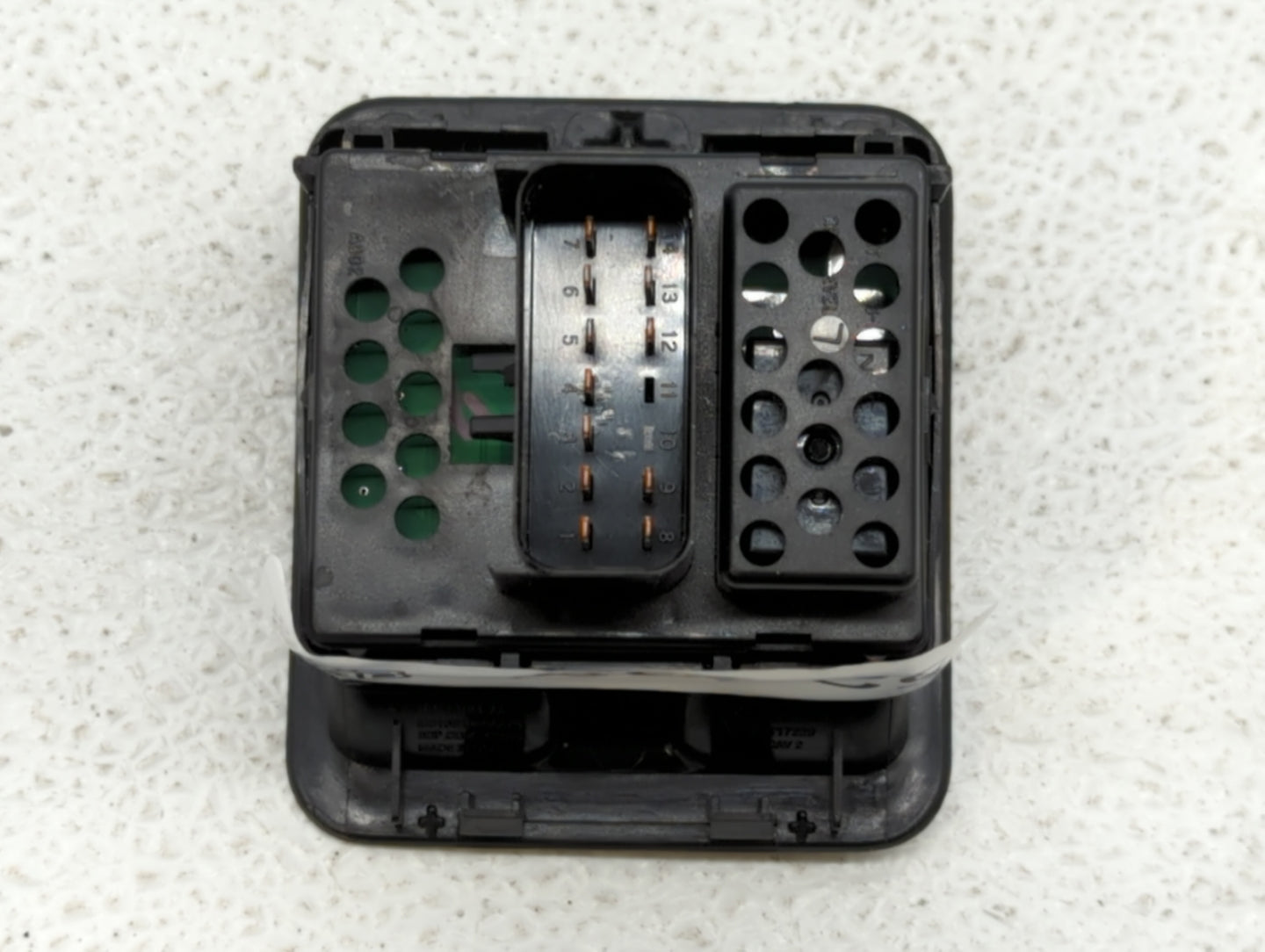 2013 Jeep Wrangler Master Power Window Switch Replacement Driver Side Left P/N:68156217AA Fits OEM Used Auto Parts - Oemused