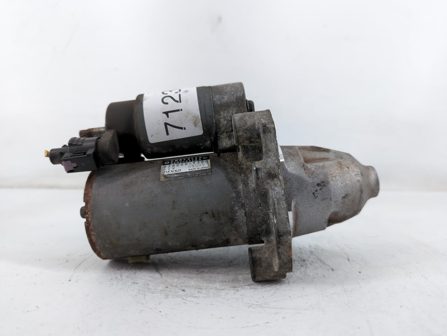 2012-2022 Jeep Wrangler Car Starter Motor Solenoid OEM P/N:428000-9300 56029852AA Fits OEM Used Auto Parts - Oemusedautopart