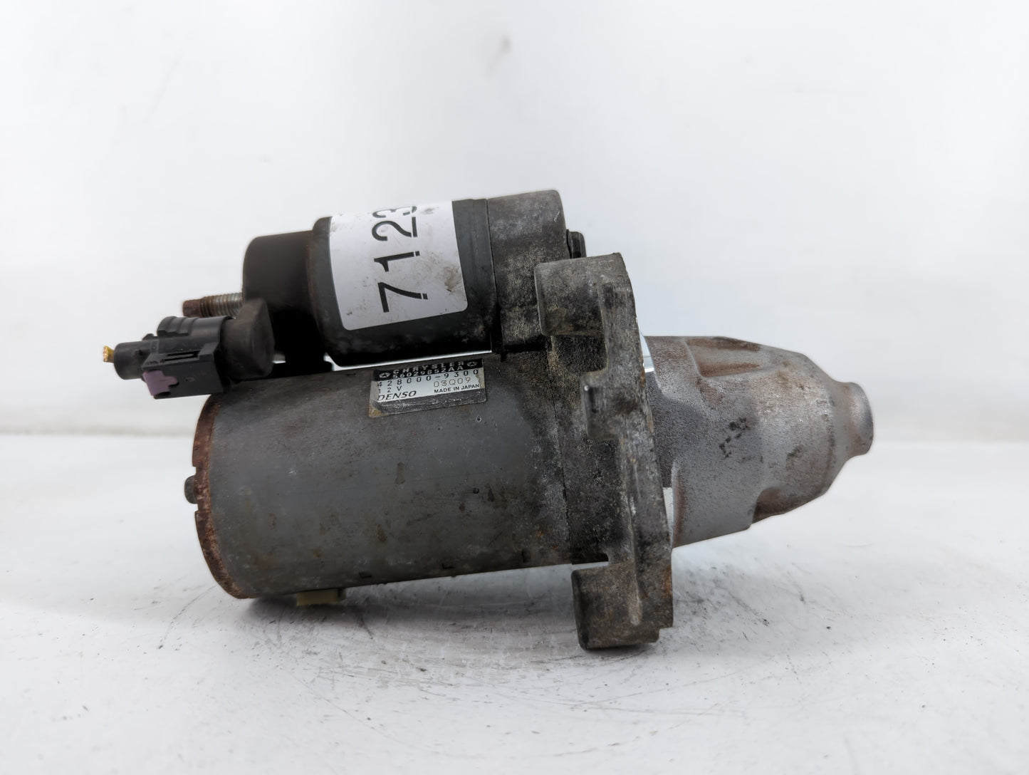 2012-2022 Jeep Wrangler Car Starter Motor Solenoid OEM P/N:428000-9300 56029852AA Fits OEM Used Auto Parts - Oemusedautopart