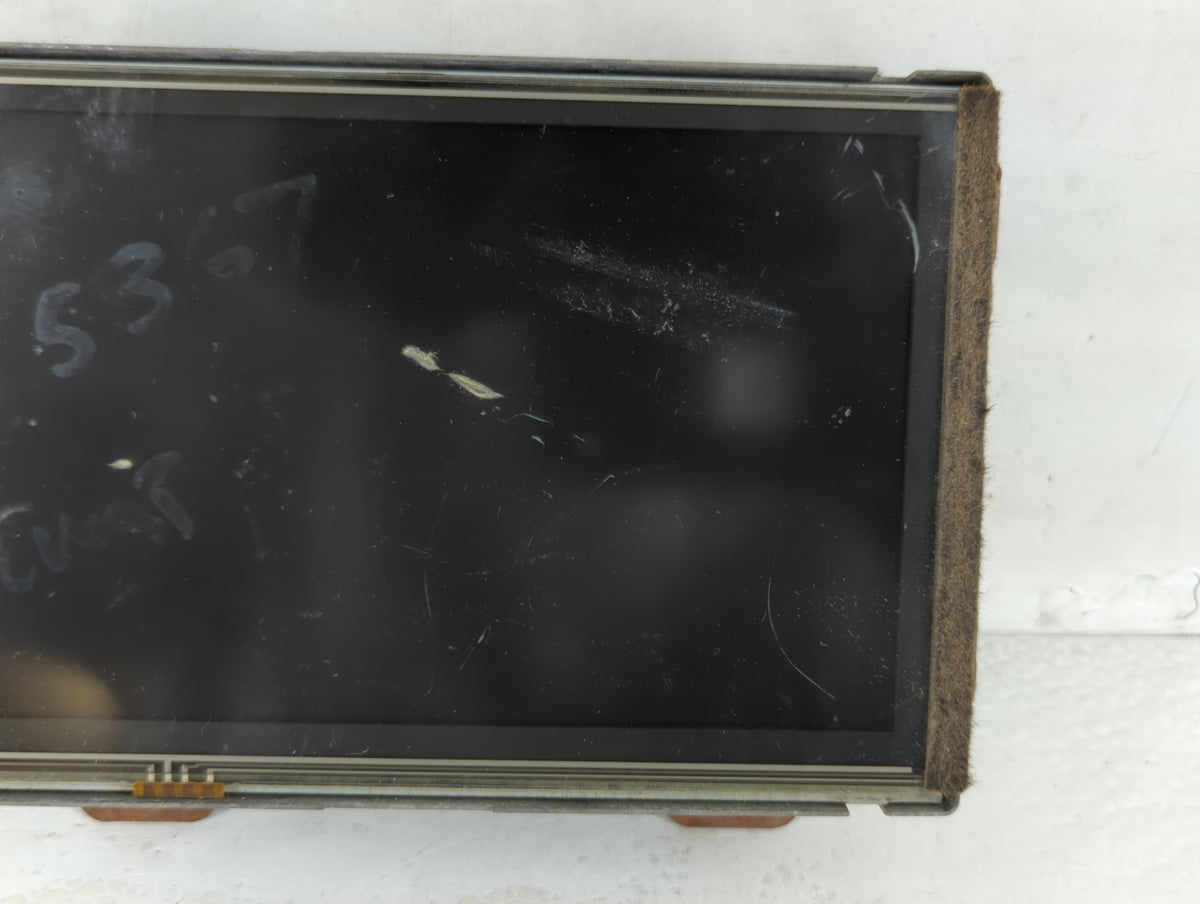 Keychain Infiniti Information Radio Display Screen Black - Oemusedautoparts1.com