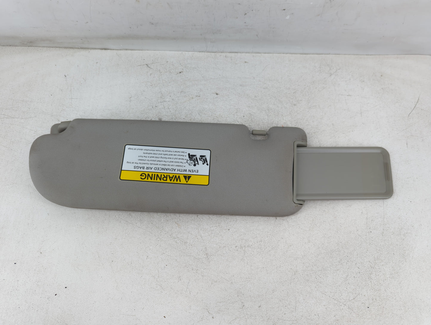 2010-2013 Kia Forte Sun Visor Shade Replacement Passenger Right Mirror Fits Fits 2010 2011 2012 2013 OEM Used Auto Parts - O