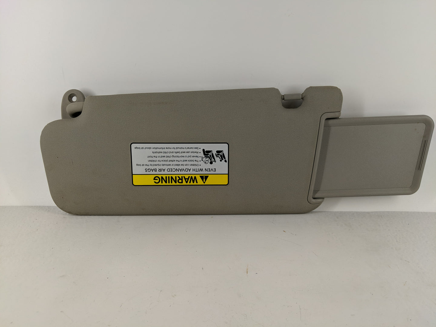 2010-2013 Kia Forte Sun Visor Shade Replacement Passenger Right Mirror Fits Fits 2010 2011 2012 2013 OEM Used Auto Parts - O