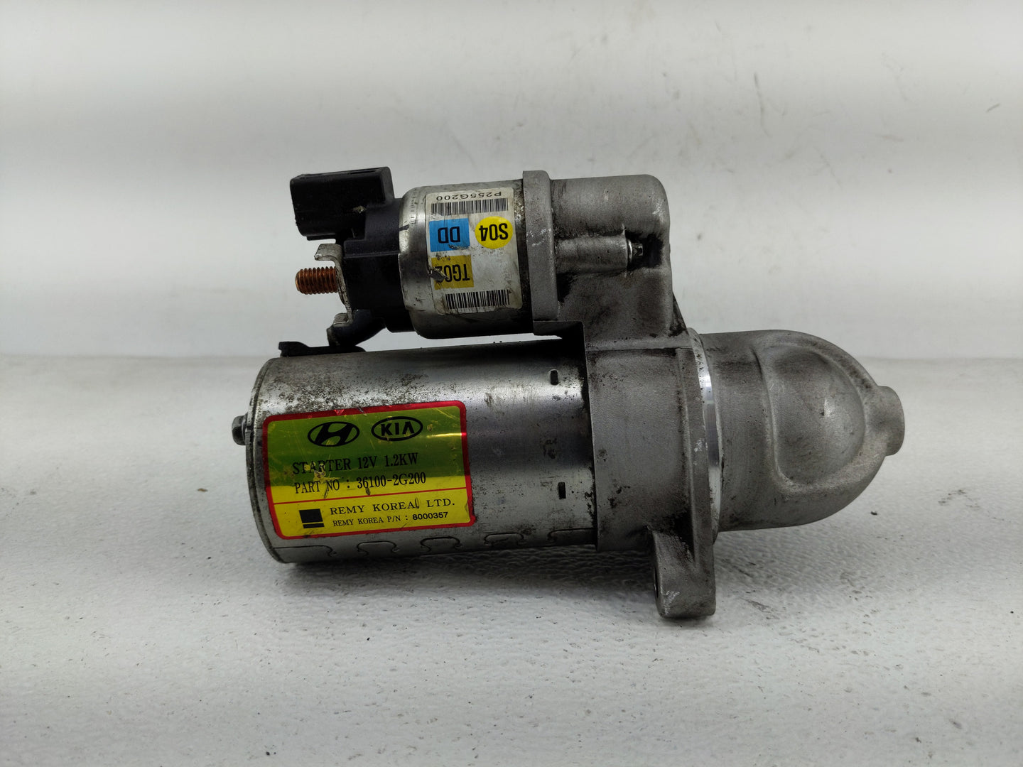 2010 Kia Forte Car Starter Motor Solenoid OEM P/N:36100-2G200 Fits Fits 2006 2007 2008 2009 2011 2012 OEM Used Auto Parts - 