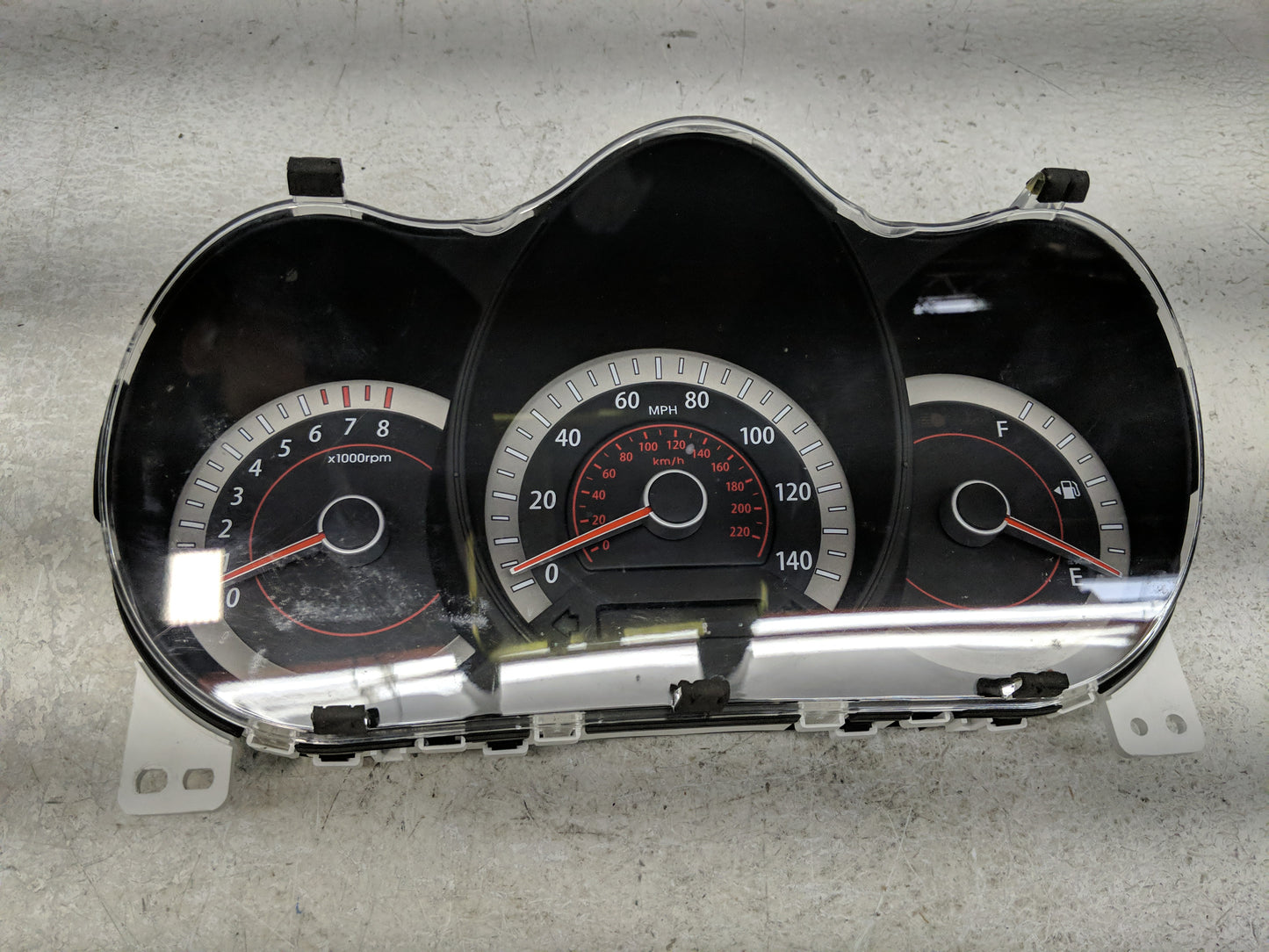 2013 Kia Forte Instrument Cluster Speedometer Gauges P/N:94021-1M270 Fits OEM Used Auto Parts - Oemusedautoparts1.com