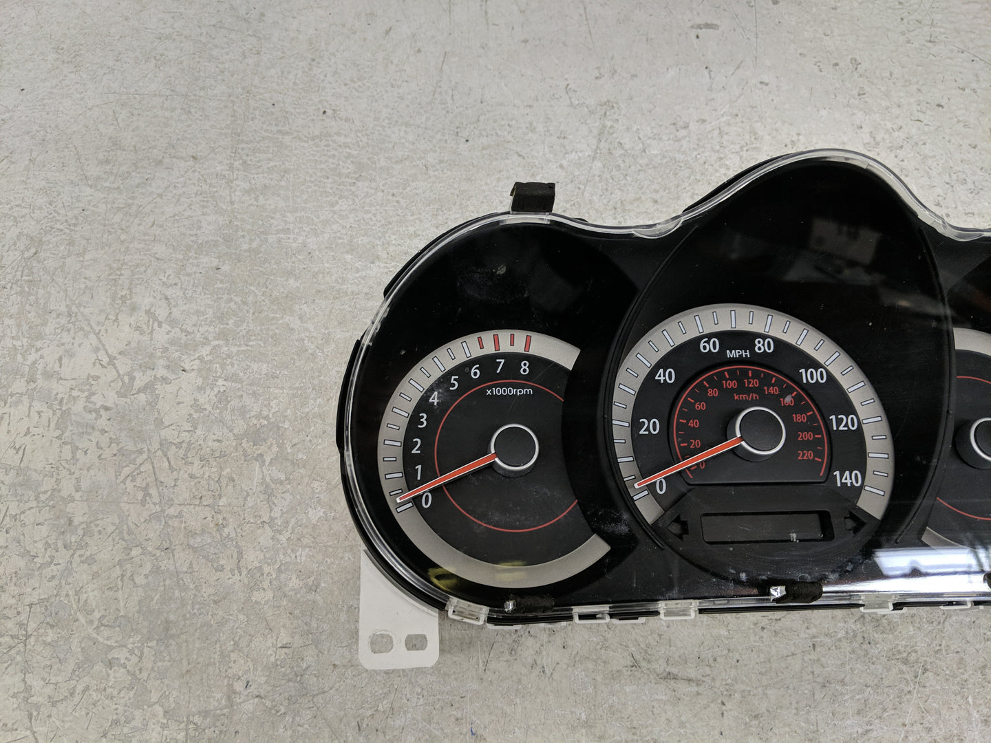 2013 Kia Forte Instrument Cluster Speedometer Gauges P/N:94021-1M270 Fits OEM Used Auto Parts - Oemusedautoparts1.com