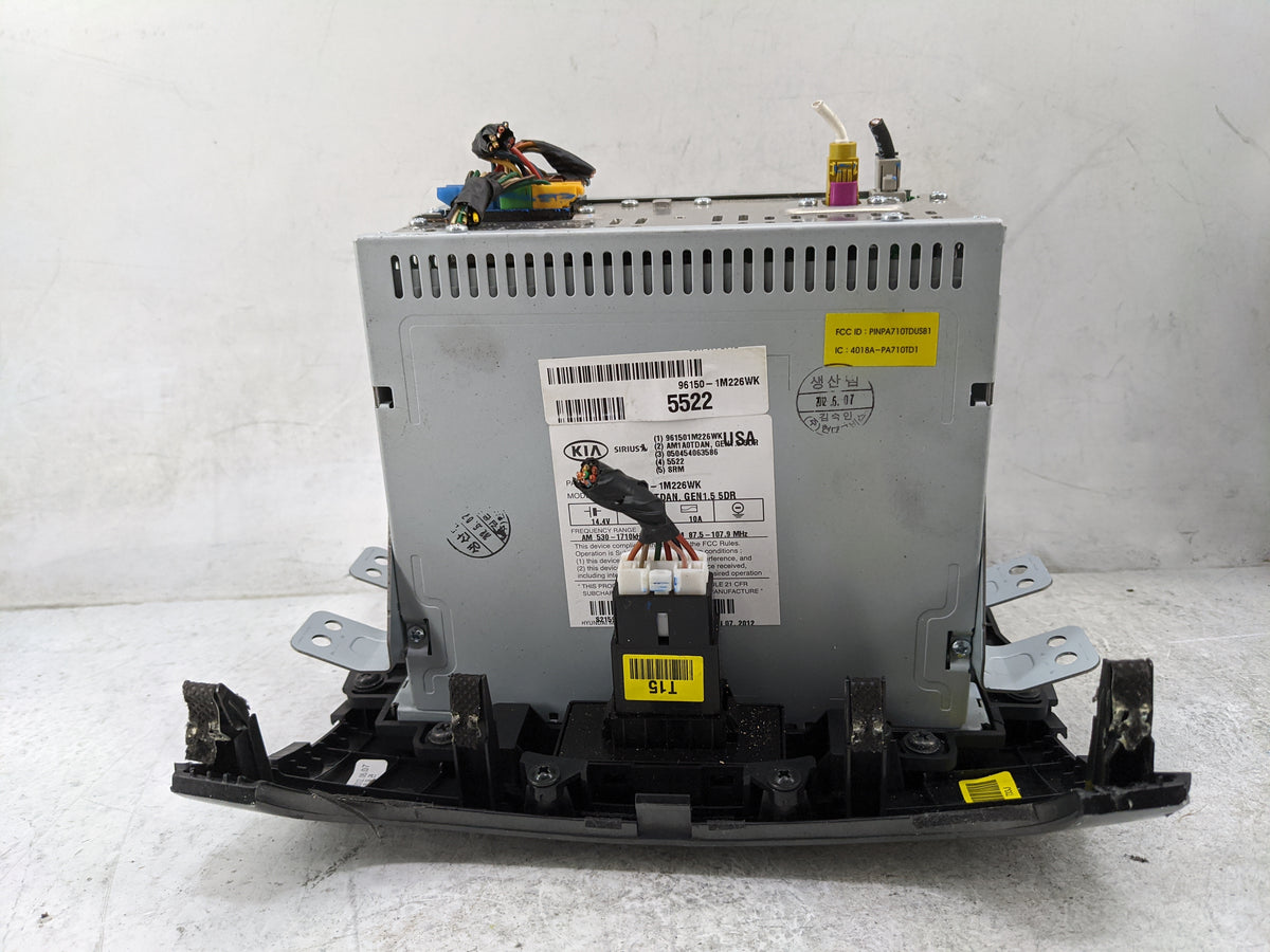 2010-2013 Kia Forte Radio AM FM Cd Player Receiver Replacement P/N:96150-1M226WK Fits 2010 2011 2012 2013 OEM Used Auto Part