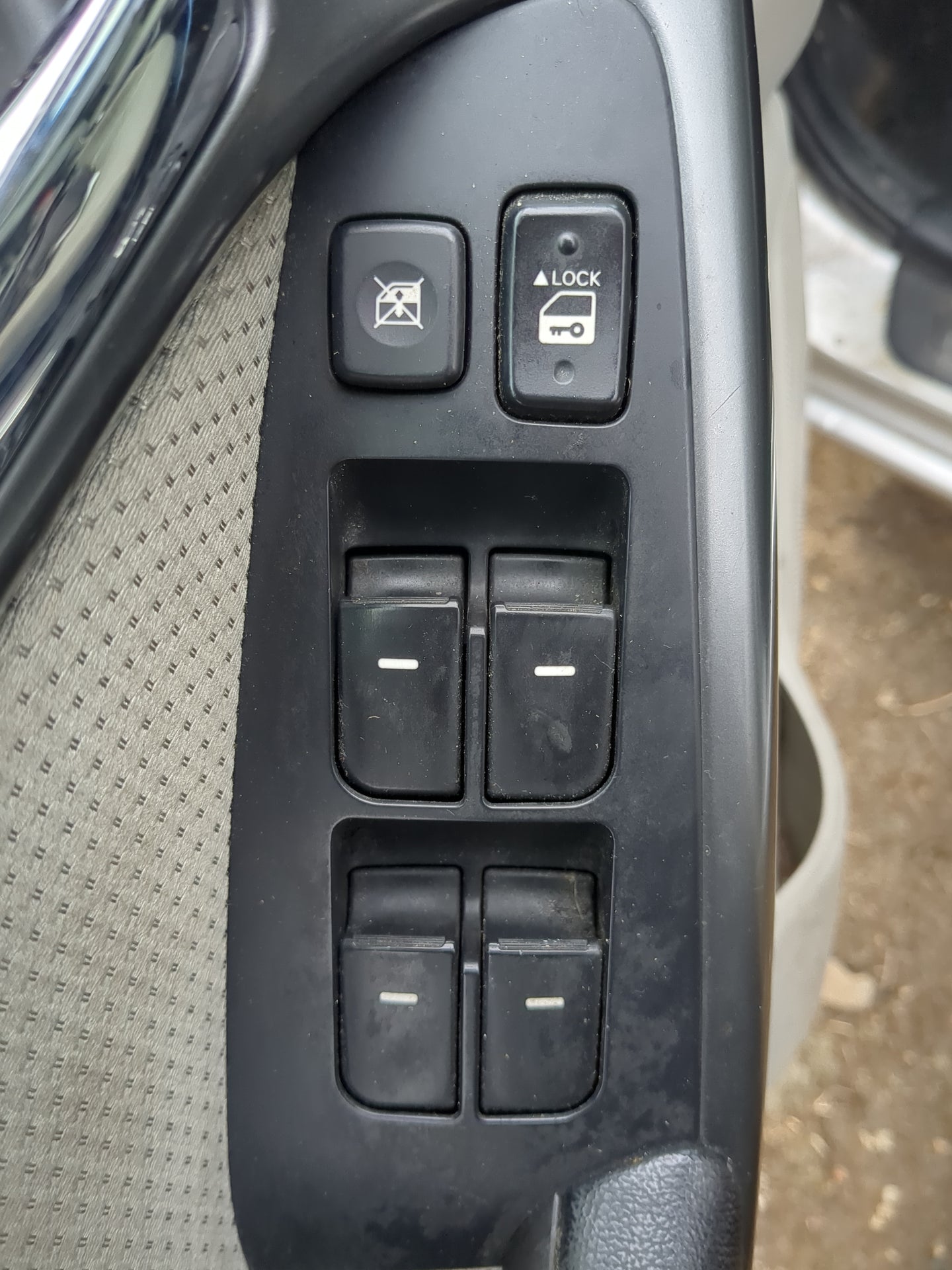 2010-2013 Kia Forte Master Power Window Switch Replacement Driver Side Left Fits Fits 2010 2011 2012 2013 OEM Used Auto Part