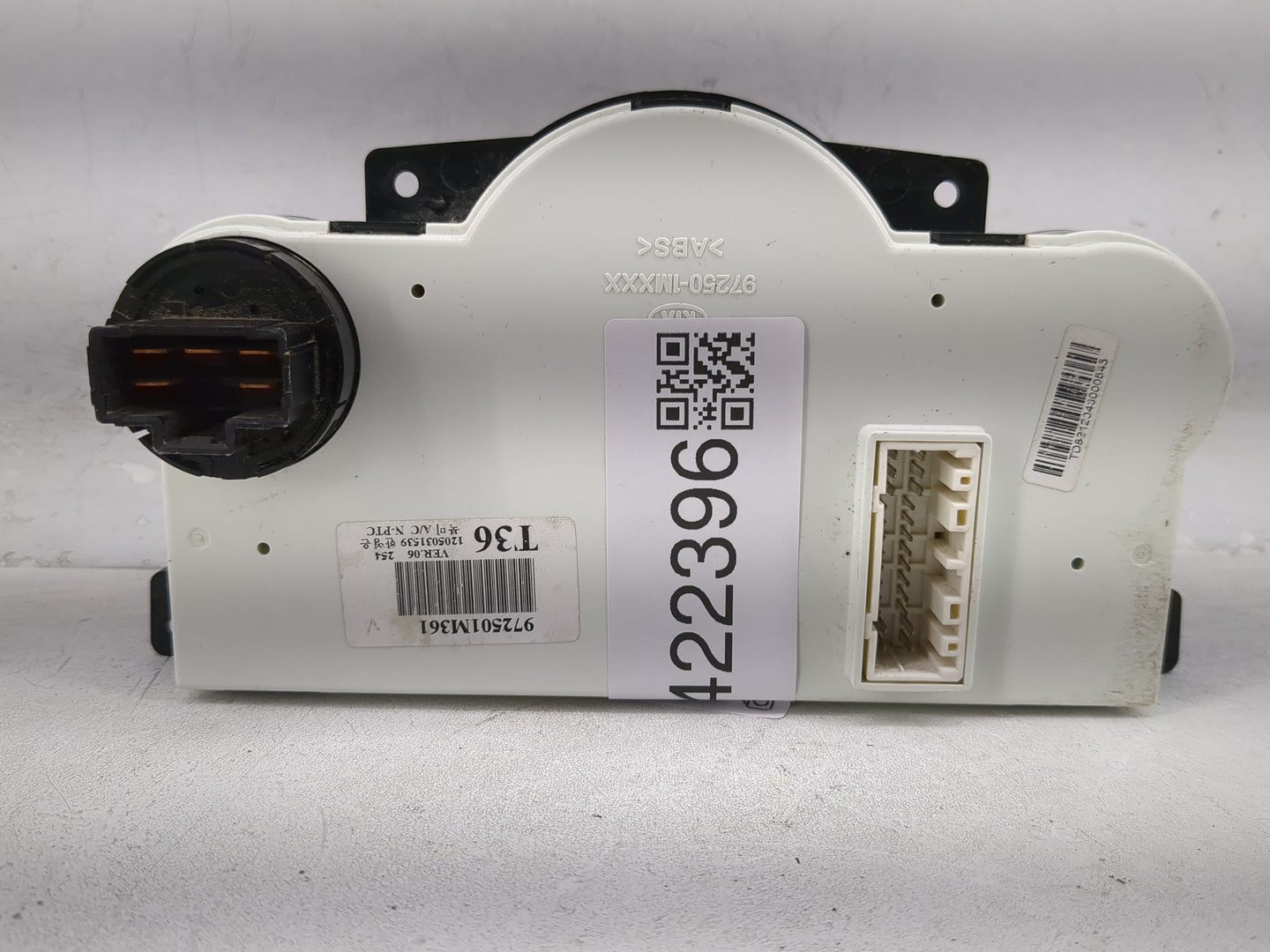 2010-2013 Kia Forte Climate Control Module Temperature AC/Heater Replacement P/N:97250-1M361 Fits Fits 2010 2011 2012 2013 O