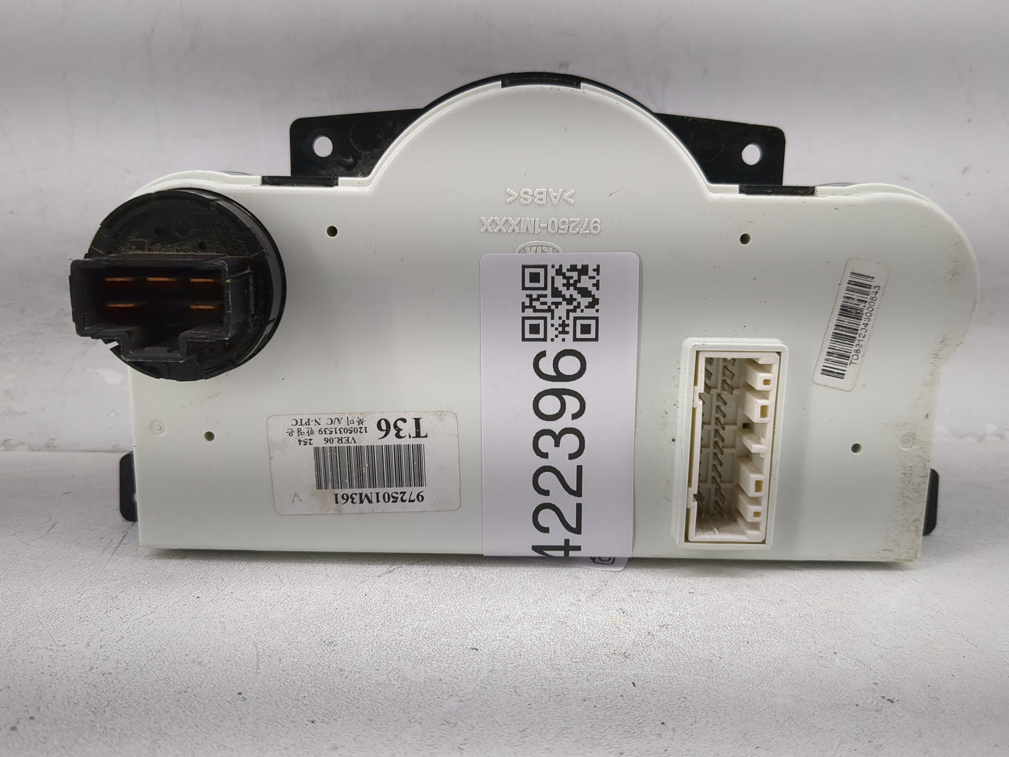 2010-2013 Kia Forte Climate Control Module Temperature AC/Heater Replacement P/N:97250-1M361 Fits Fits 2010 2011 2012 2013 O