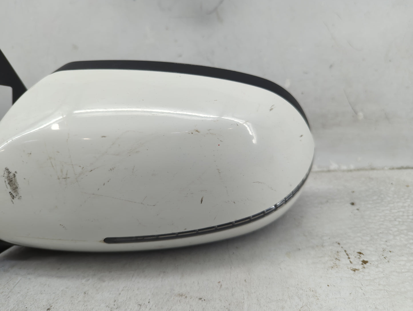 Kia Forte Driver Left Side View Power Door Mirror White - Oemusedautoparts1.com