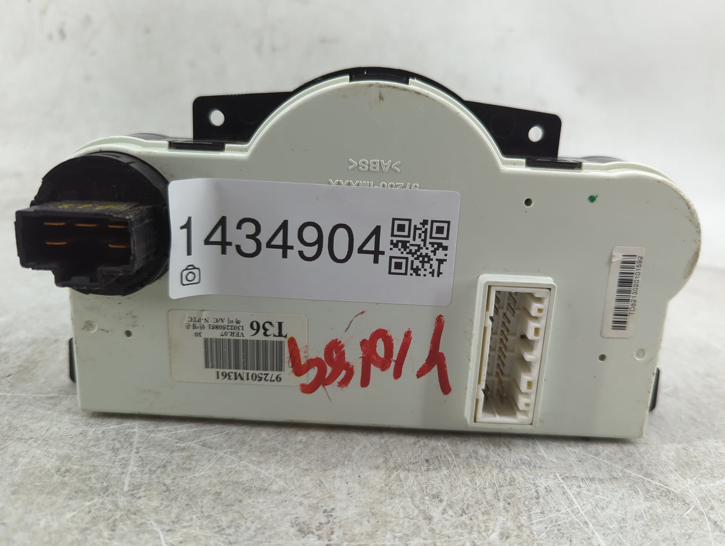 2010-2013 Kia Forte Climate Control Module Temperature AC/Heater Replacement P/N:972501M361 Fits Fits 2010 2011 2012 2013 OE