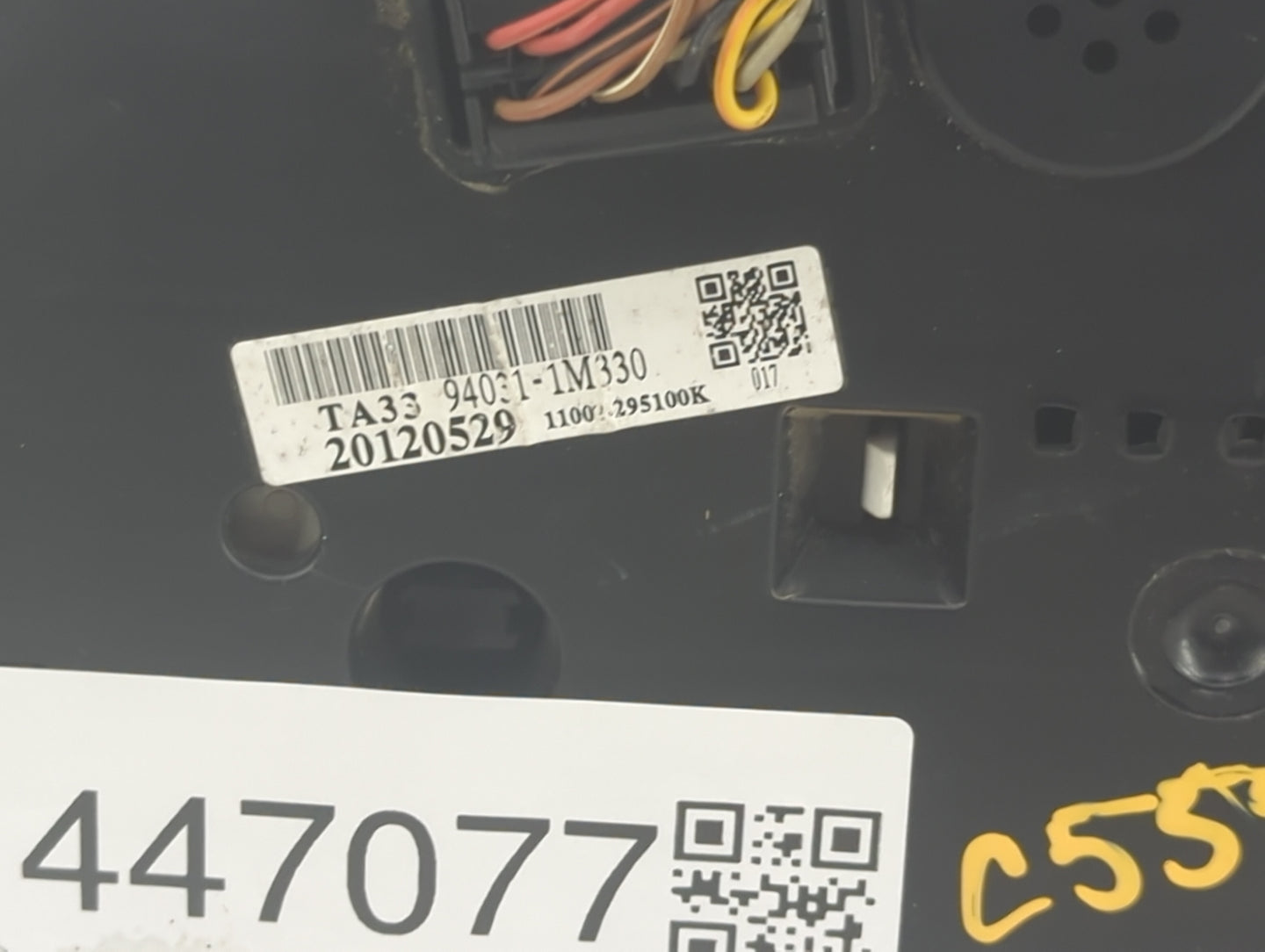 2011-2013 Kia Forte Instrument Cluster Speedometer Gauges P/N:94031-1M330 Fits Fits 2011 2012 2013 OEM Used Auto Parts - Oem