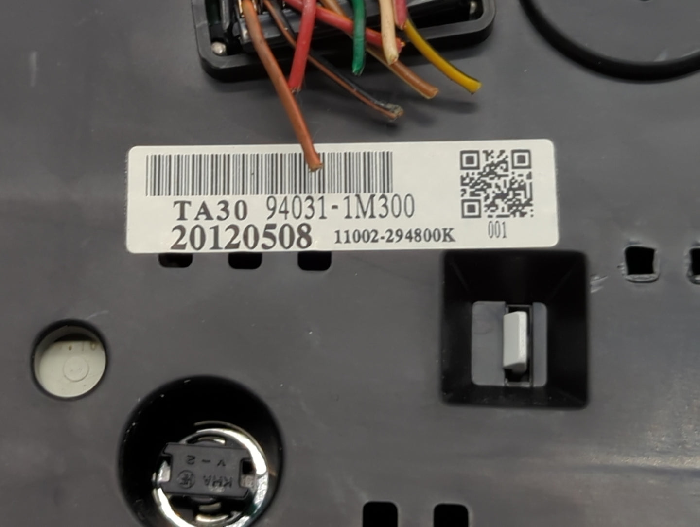2013 Kia Forte Instrument Cluster Speedometer Gauges P/N:94031-1M300 Miles: Fits OEM Used Auto Parts - Oemusedautoparts1.com