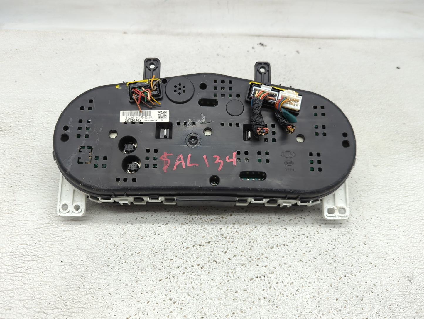 2013 Kia Forte Instrument Cluster Speedometer Gauges P/N:94031-1M300 Miles: Fits OEM Used Auto Parts - Oemusedautoparts1.com