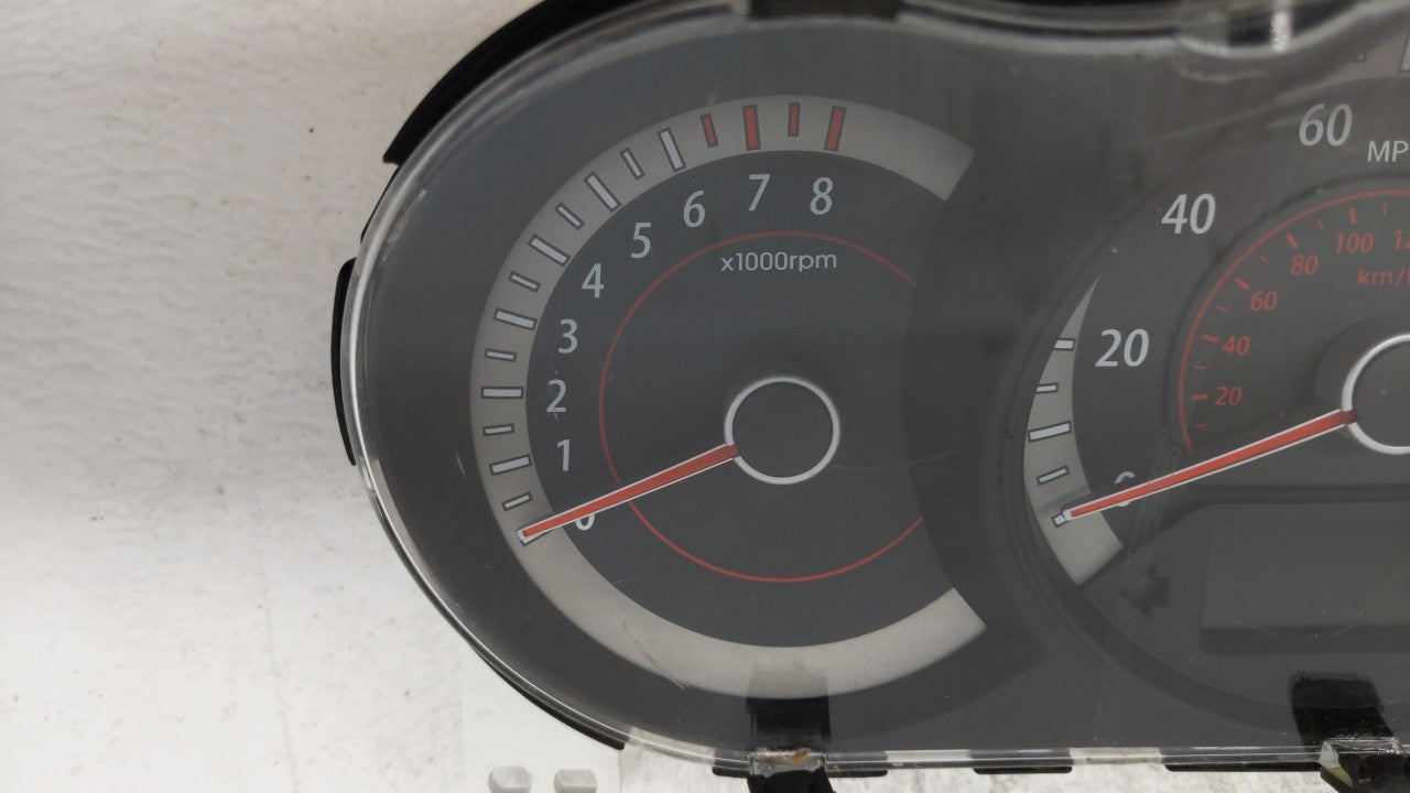 2013 Kia Forte Instrument Cluster Speedometer Gauges P/N:94021-1M200 Fits OEM Used Auto Parts - Oemusedautoparts1.com