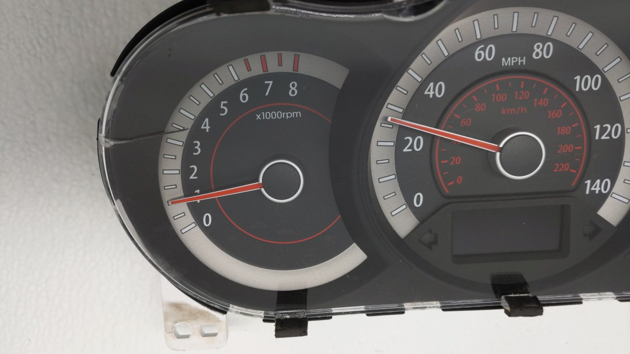 2013 Kia Forte Instrument Cluster Speedometer Gauges P/N:94021-1M200 Fits OEM Used Auto Parts - Oemusedautoparts1.com