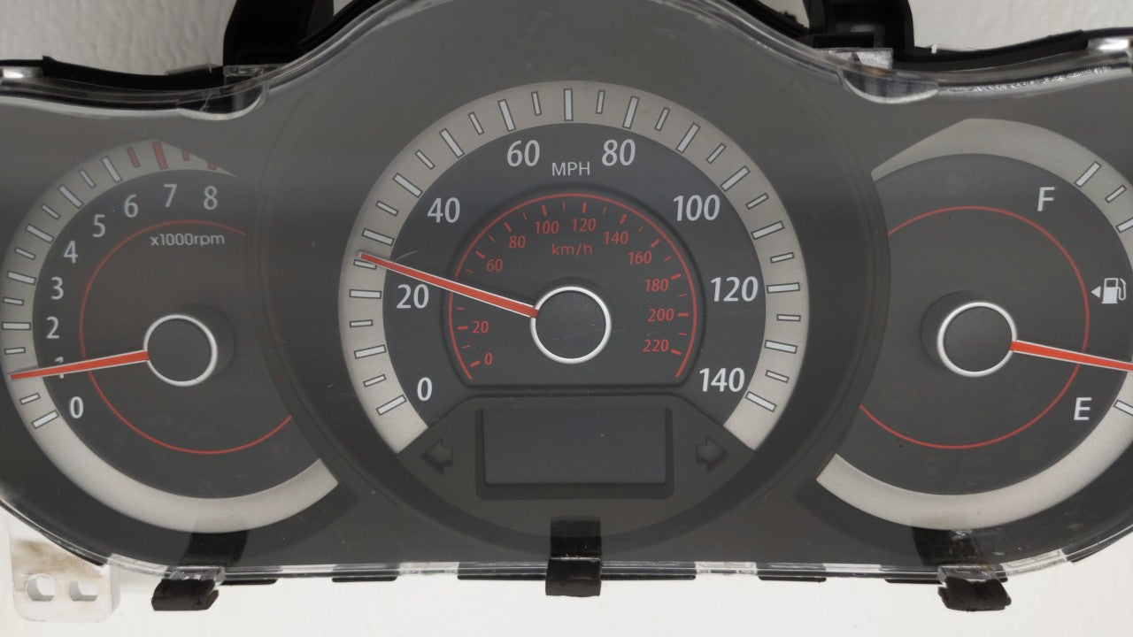 2013 Kia Forte Instrument Cluster Speedometer Gauges P/N:94021-1M200 Fits OEM Used Auto Parts - Oemusedautoparts1.com