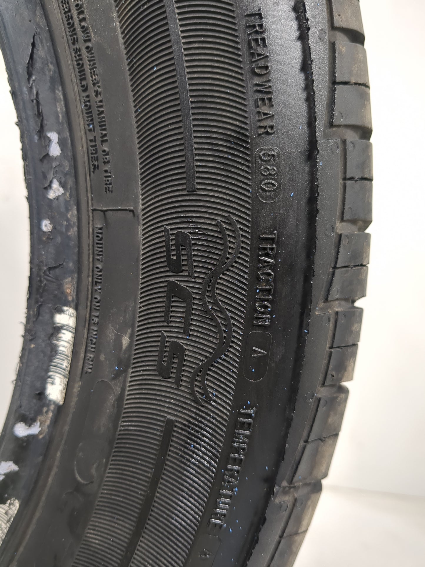 Used Tire 205/55R16 MASTERCRAFT SRT TOURING 91H - Tread Depth 7/32 - Oemusedautoparts1.com