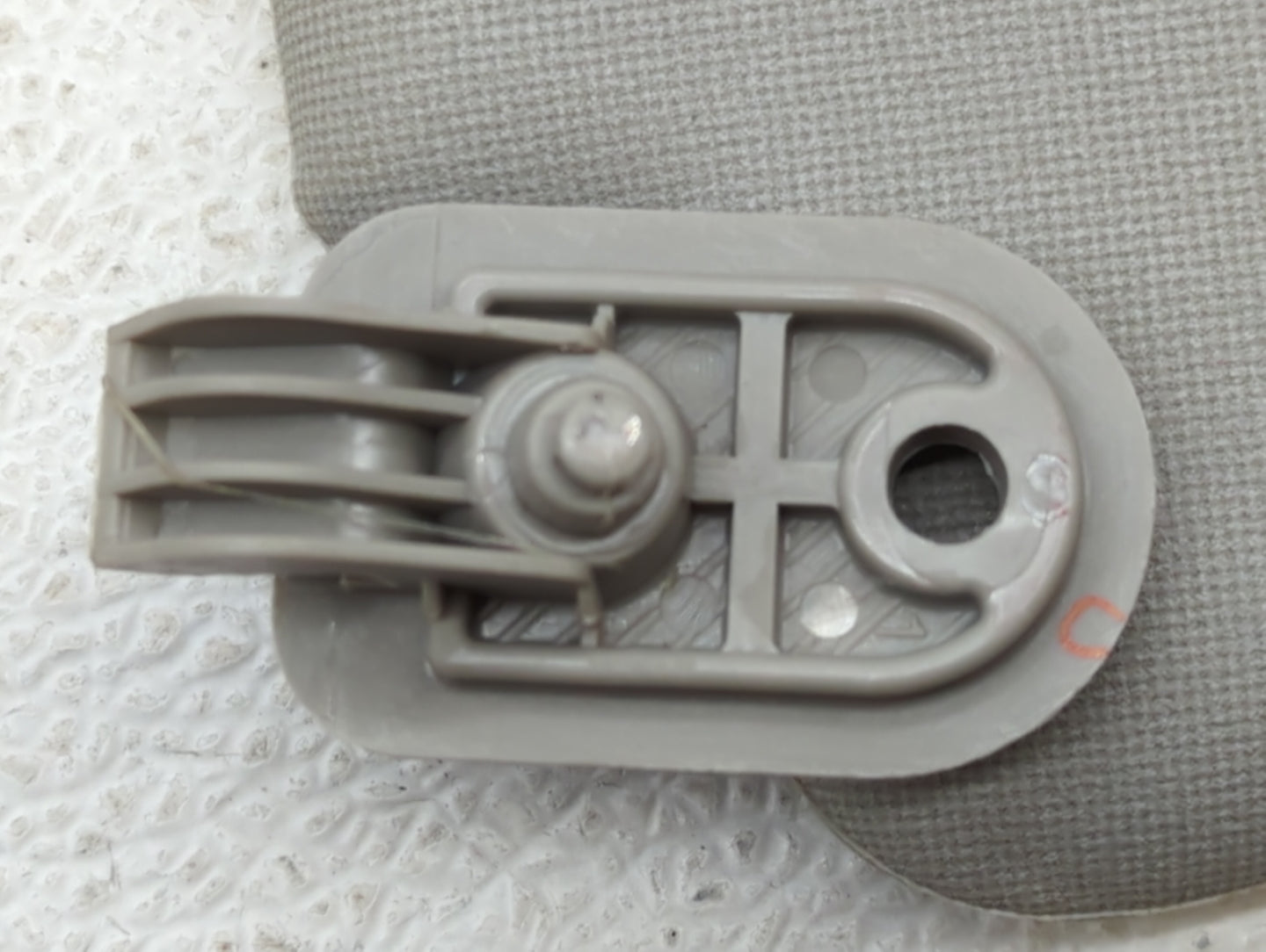 2010-2013 Kia Forte Sun Visor Shade Replacement Passenger Right Mirror Fits Fits 2010 2011 2012 2013 OEM Used Auto Parts - O