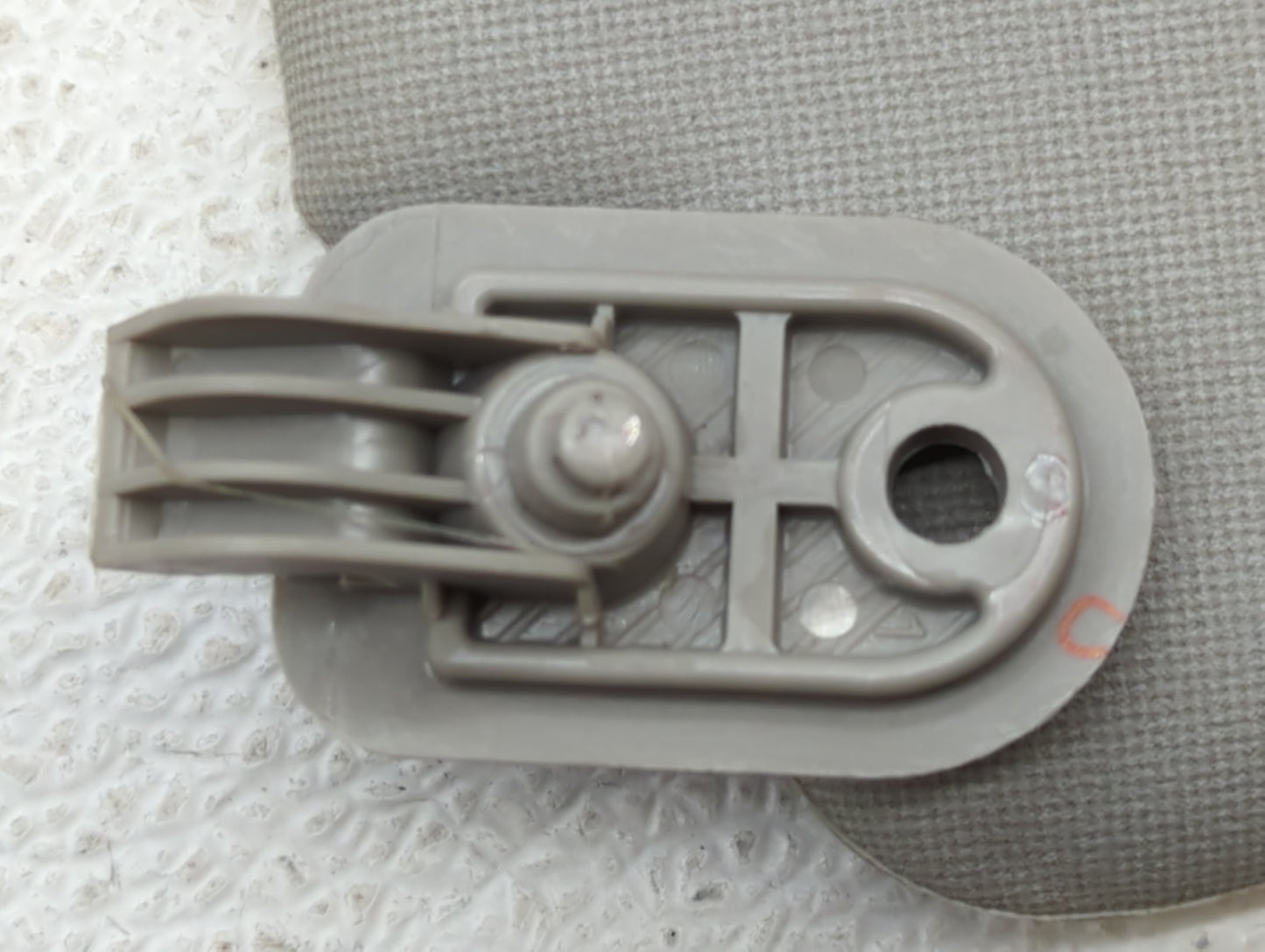 2010-2013 Kia Forte Sun Visor Shade Replacement Passenger Right Mirror Fits Fits 2010 2011 2012 2013 OEM Used Auto Parts - O