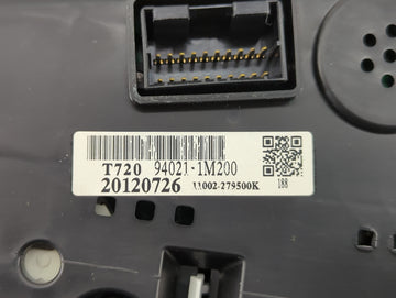 2013 Kia Forte Instrument Cluster Speedometer Gauges P/N:94021-1M200 Fits OEM Used Auto Parts - Oemusedautoparts1.com