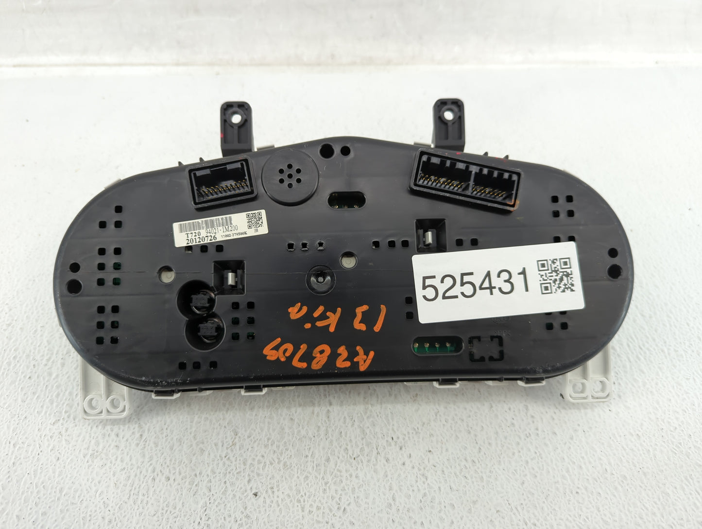 2013 Kia Forte Instrument Cluster Speedometer Gauges P/N:94021-1M200 Fits OEM Used Auto Parts - Oemusedautoparts1.com