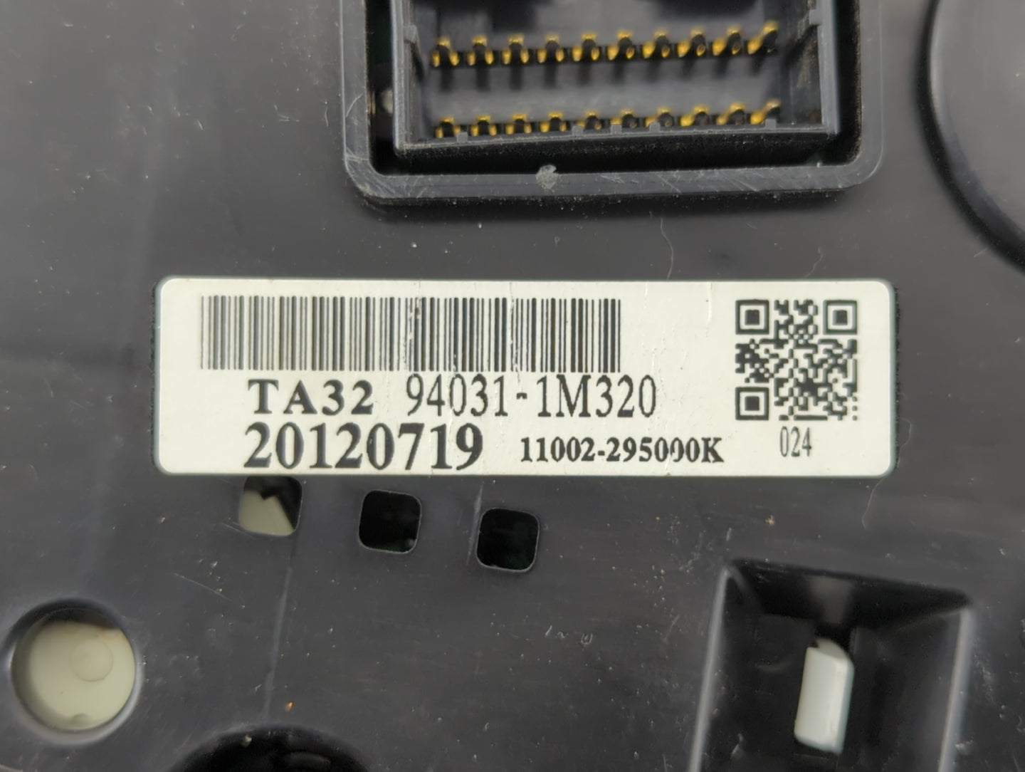 2013 Kia Forte Instrument Cluster Speedometer Gauges P/N:94031-1M320 Fits OEM Used Auto Parts - Oemusedautoparts1.com