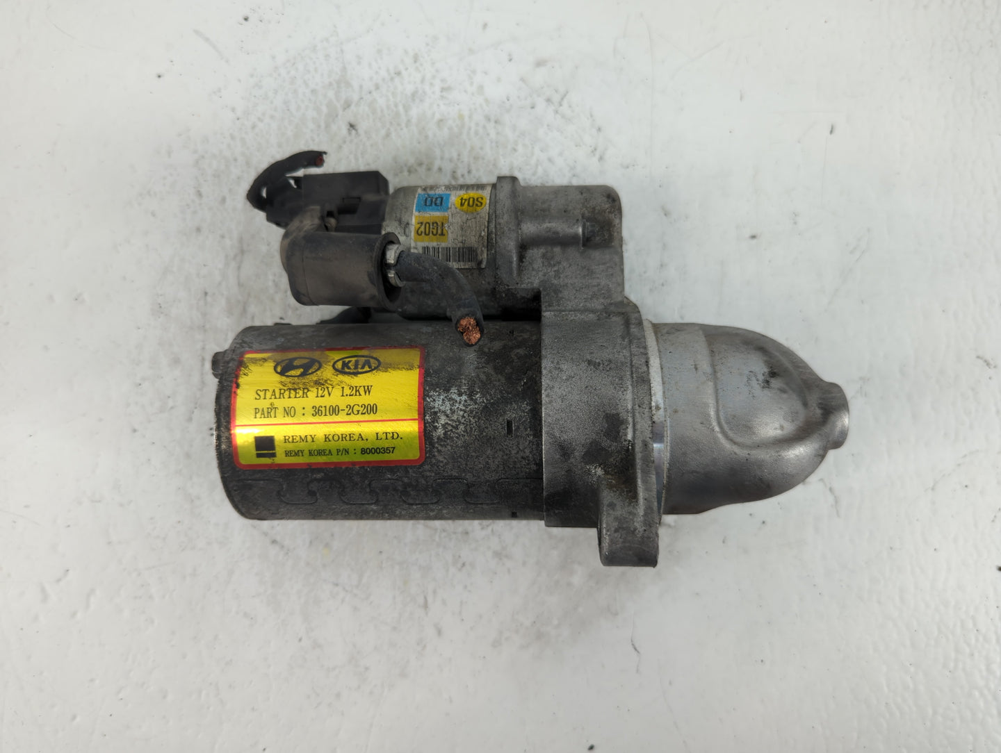 2010-2013 Kia Forte Car Starter Motor Solenoid OEM P/N:8000357 36100-2G200 Fits Fits 2008 2009 2010 2011 2012 2013 2014 2015