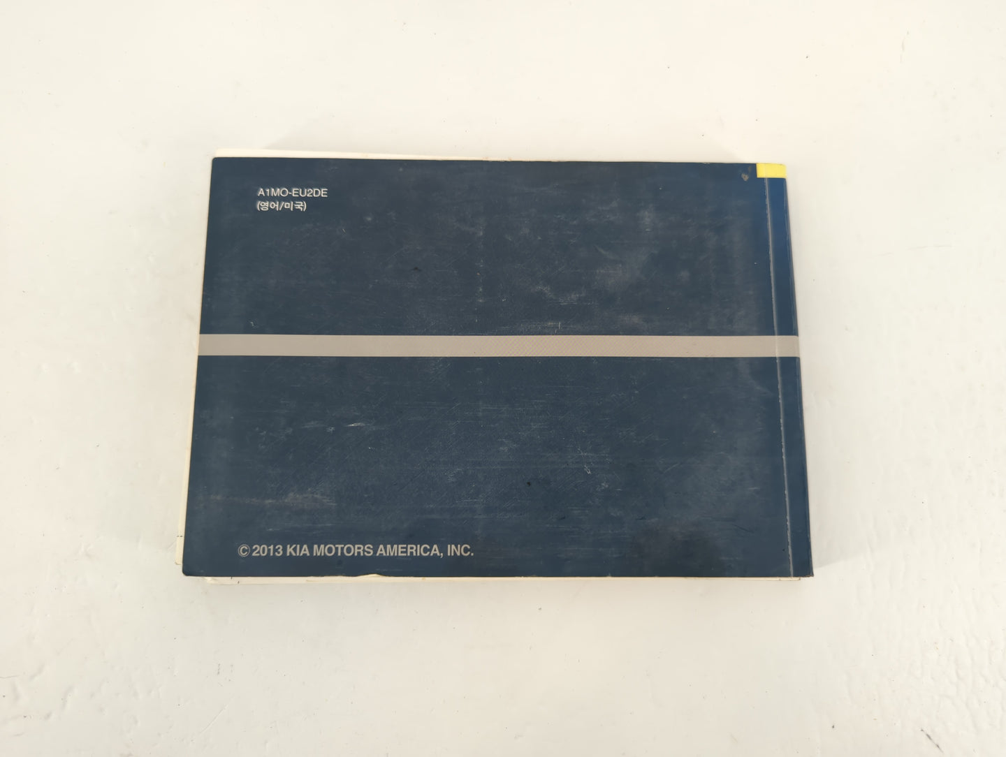2013 Kia Forte Owners Manual Book Guide P/N:A1MO-EU2DE OEM Used Auto Parts - Oemusedautoparts1.com