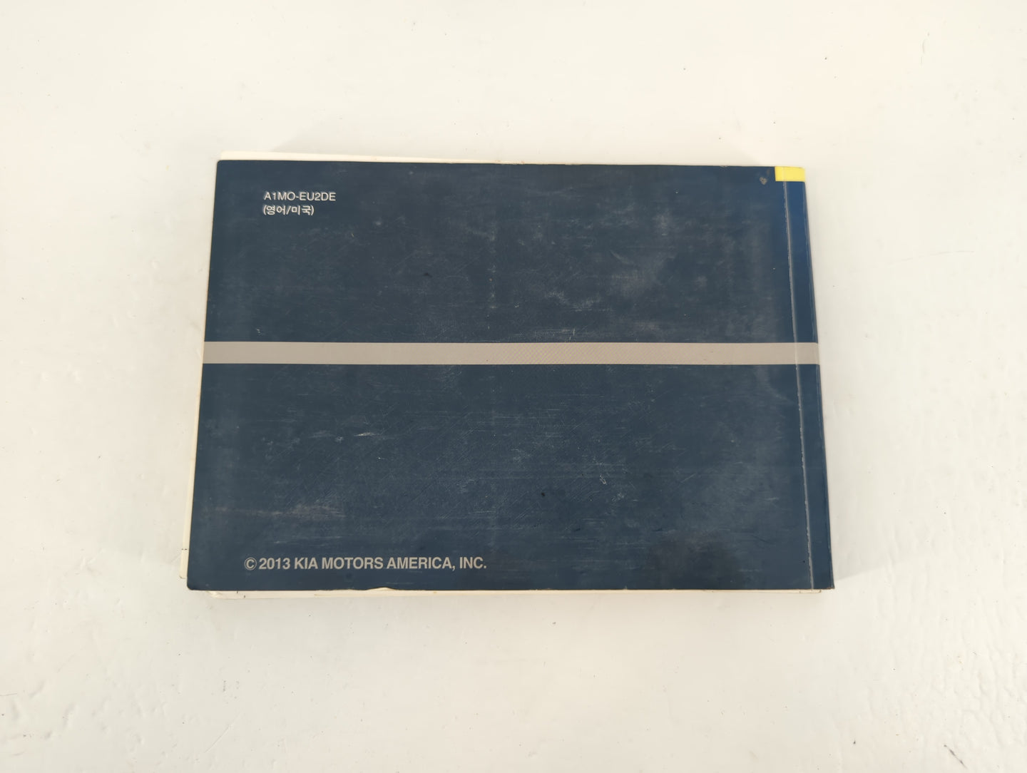 2013 Kia Forte Owners Manual Book Guide P/N:A1MO-EU2DE OEM Used Auto Parts - Oemusedautoparts1.com