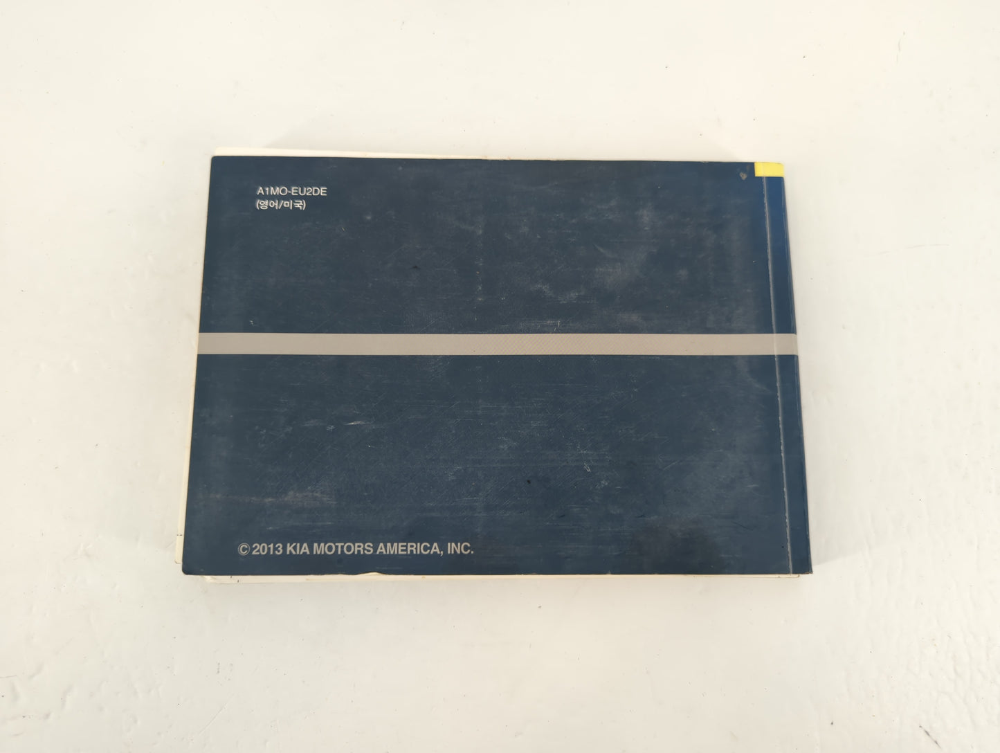 2013 Kia Forte Owners Manual Book Guide P/N:A1MO-EU2DE OEM Used Auto Parts - Oemusedautoparts1.com