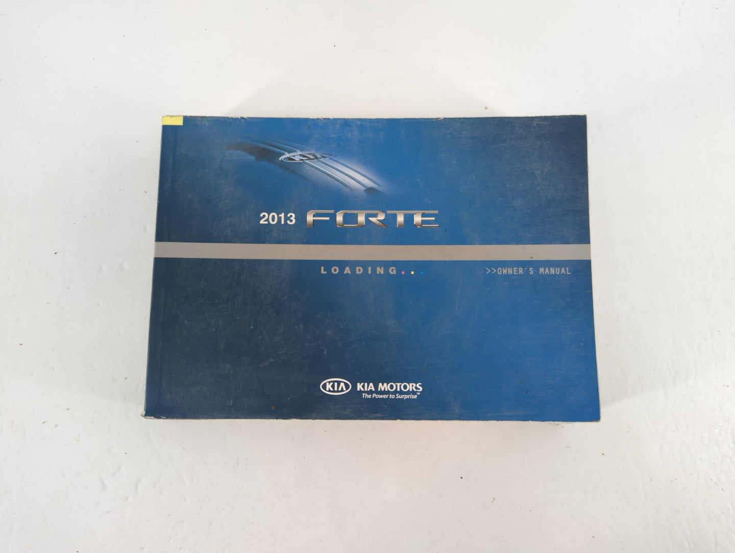 2013 Kia Forte Owners Manual Book Guide P/N:A1M0-EC24A OEM Used Auto Parts - Oemusedautoparts1.com