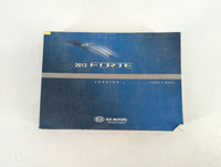 2013 Kia Forte Owners Manual Book Guide P/N:A1M0-EC24A OEM Used Auto Parts - Oemusedautoparts1.com