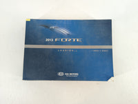 2013 Kia Forte Owners Manual Book Guide P/N:A1M0-EC24A OEM Used Auto Parts - Oemusedautoparts1.com
