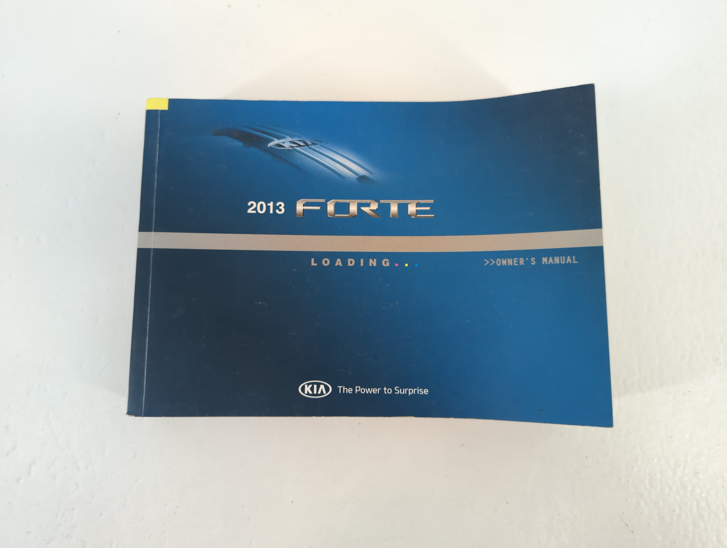 2013 Kia Forte Owners Manual Book Guide P/N:A1MO-EC28C OEM Used Auto Parts - Oemusedautoparts1.com