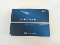 2013 Kia Forte Owners Manual Book Guide P/N:A1MO-EC28C OEM Used Auto Parts - Oemusedautoparts1.com
