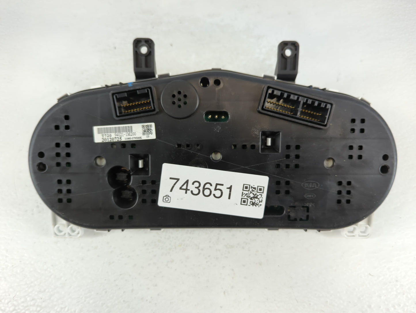 2013 Kia Forte Instrument Cluster Speedometer Gauges P/N:T720 94021-1M200 Fits OEM Used Auto Parts - Oemusedautoparts1.com
